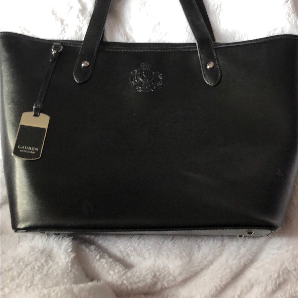 Black Ralph Lauren Handbag